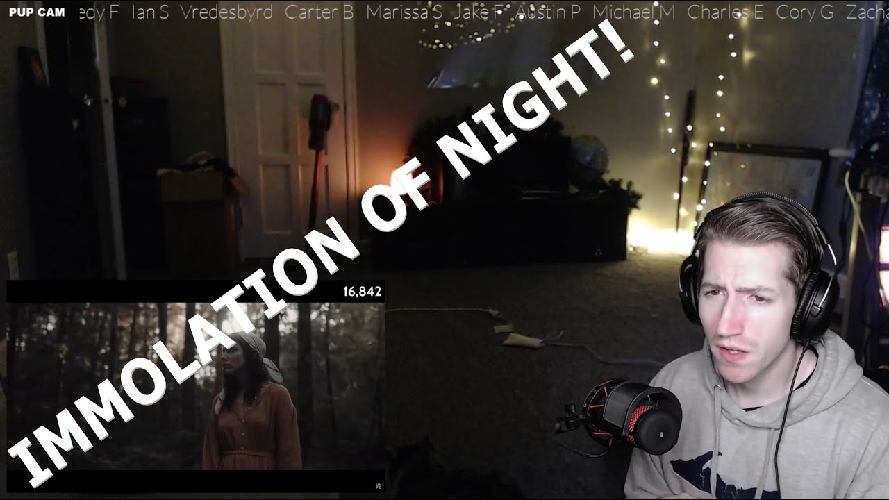 Chris REACTS to Invent Animate - Immolation Of Night