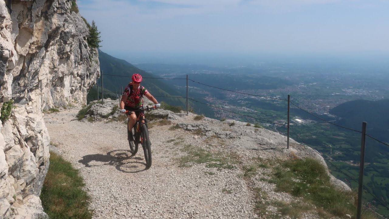 Mt Cengio Frontsteige bei Asiago MTB