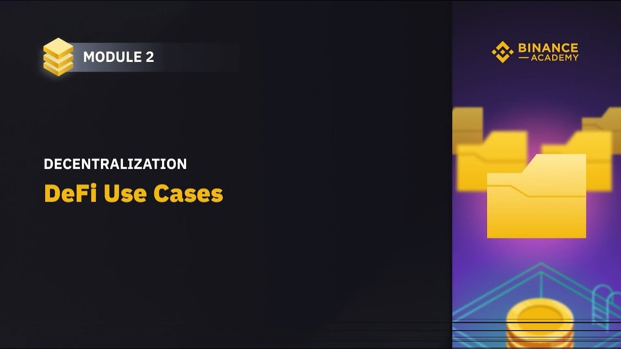 DeFi use cases