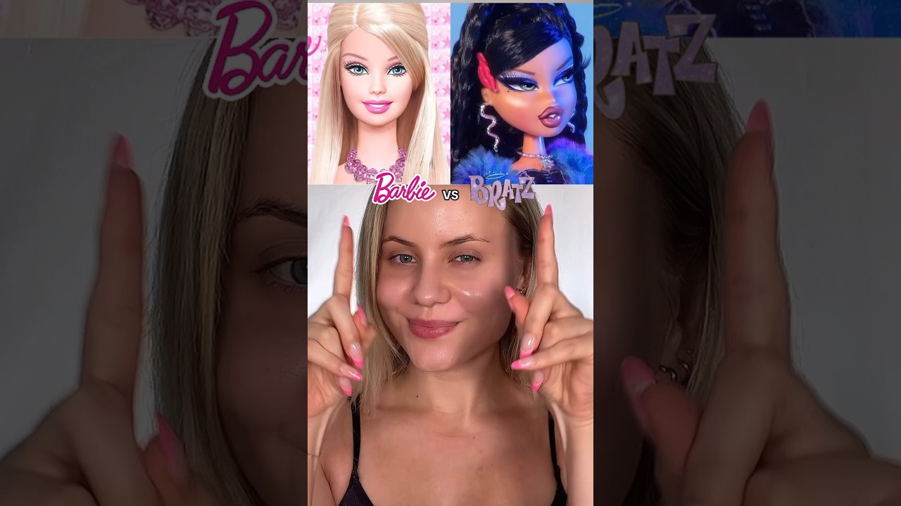 Barbie vs Bratz makeup 💋🎀￼
