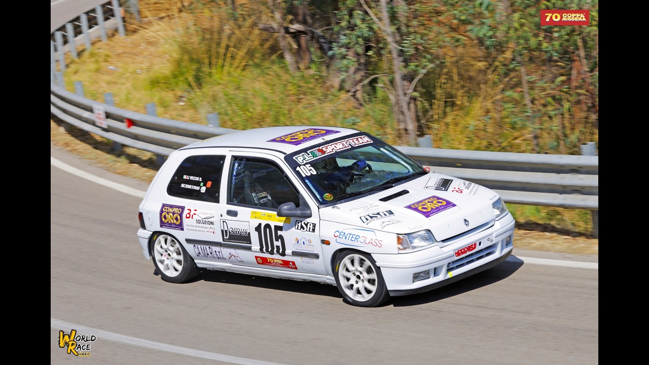 70^ Coppa Nissena 2025 Driver Luca Sciortino, Renault Clio 16s Gruppo A-S 2000 Worldwide Video