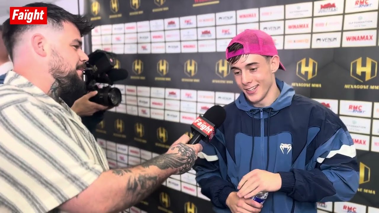 PAUL DENA & BARIS ADIGUZEL réagissent à leur victoire lors de l’hexagone mma 29
