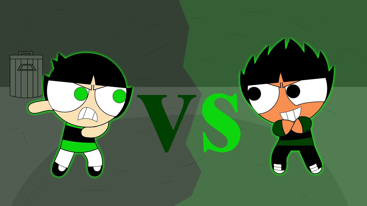 buttercup vs butch (violent video warning) animation