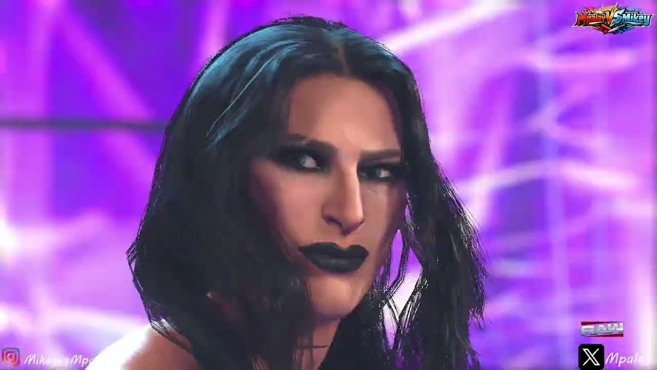 WWE 2K26 - Риа Рипли против Асуки (Режим Вселенной)