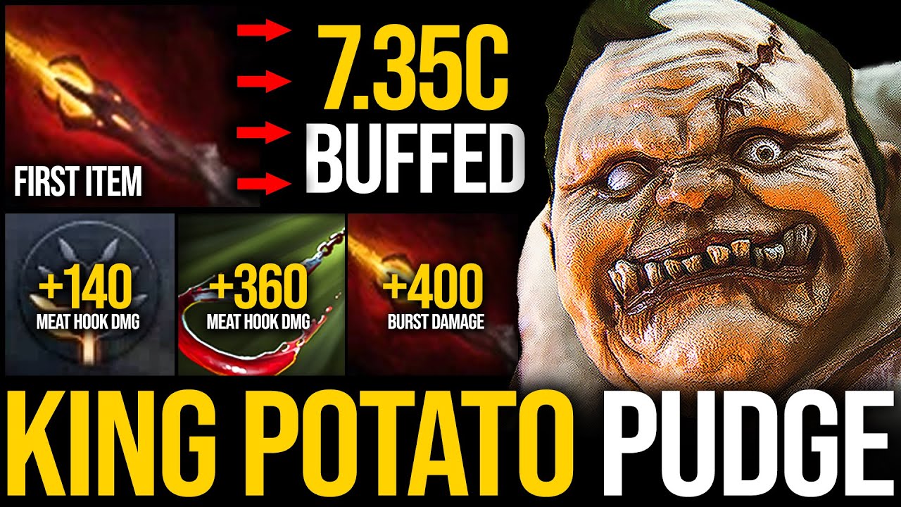 Why should you buy Dagon as 1st item on Pudge in 7.35c? | Pudge Official