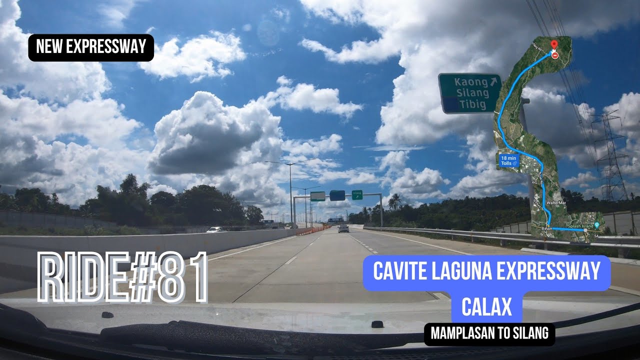 Cavite Laguna Expressway CALAX (Mamplasan to Silang) | Road Trip#81
