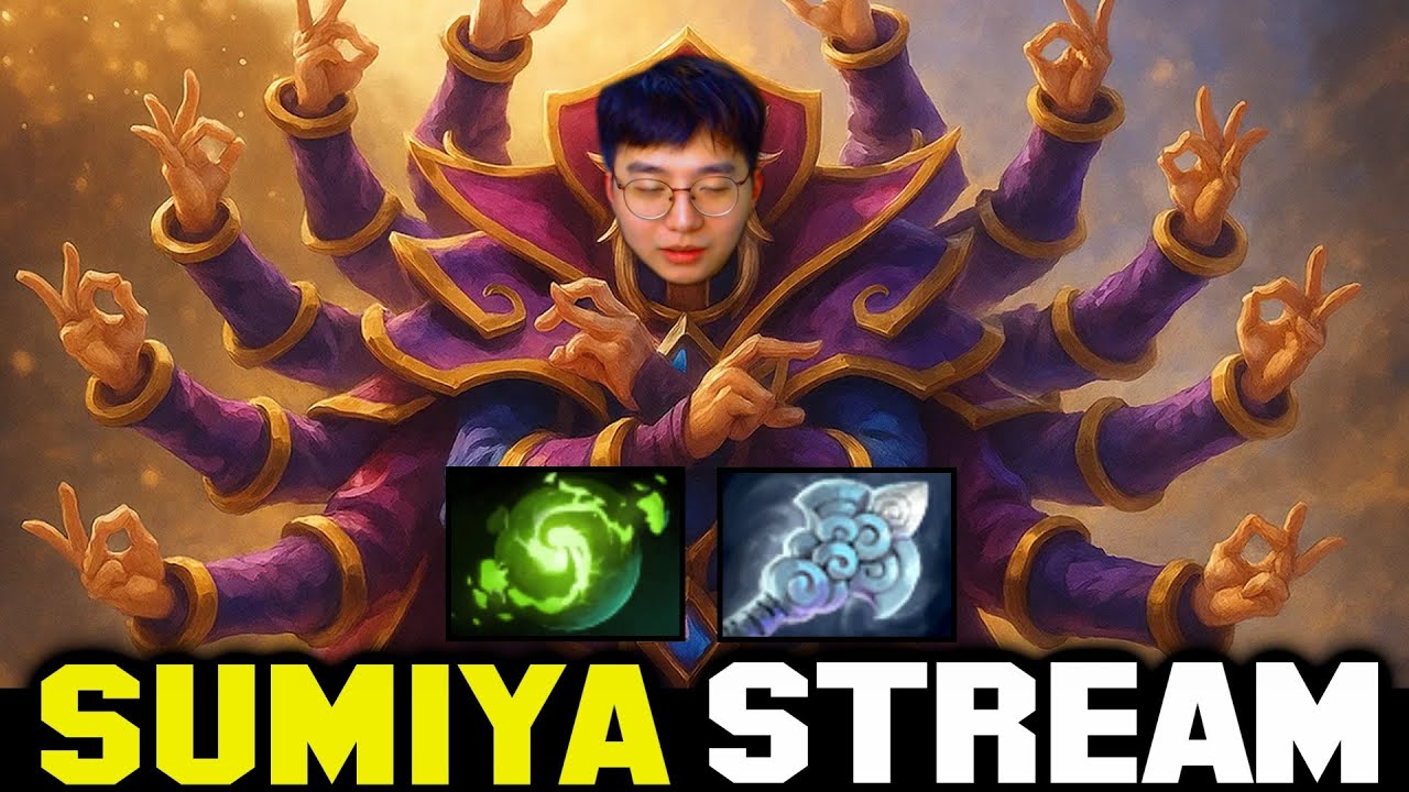 7-Slotted Invoker vs 7-Slotted Medusa | Sumiya Invoker Stream Moments 5176