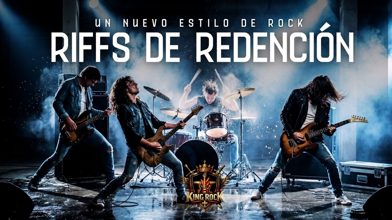 “Riffs de Redención” ⚡ Un Nuevo Estilo de Rock Cristiano | Guitarras + Fuego