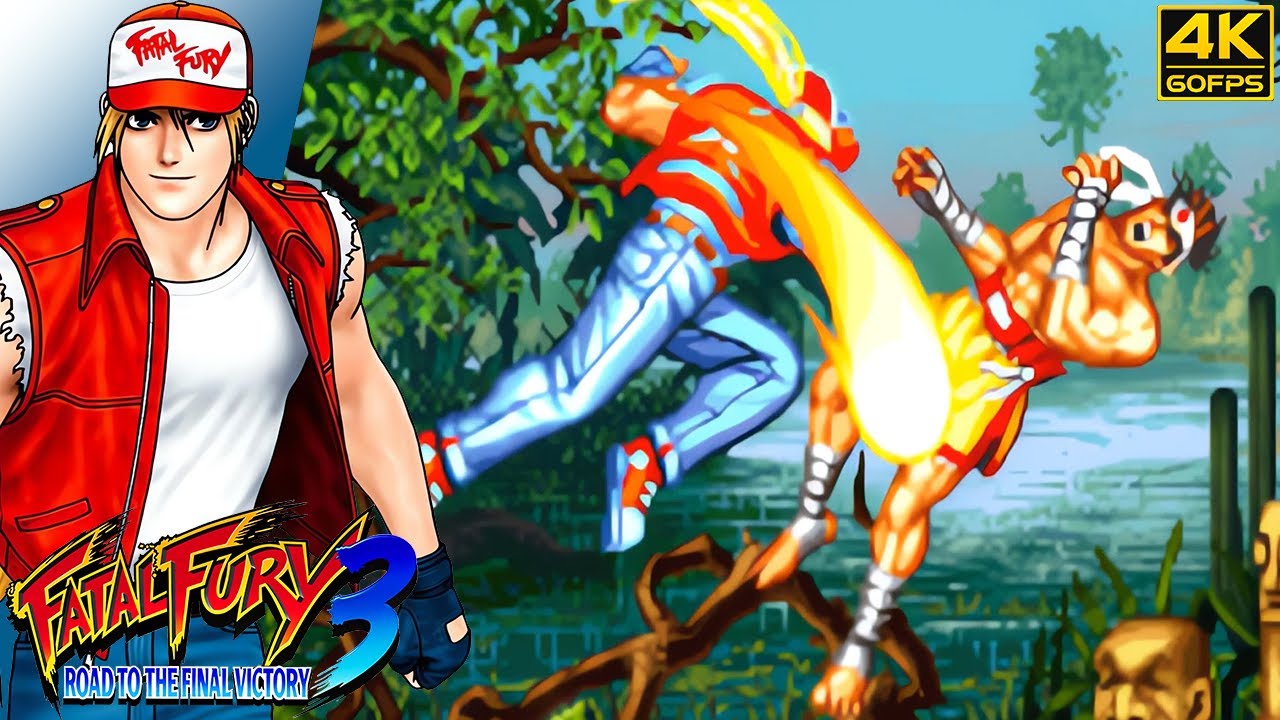 Fatal Fury 3 - Terry Bogard (Arcade / 1995) 4K 60FPS