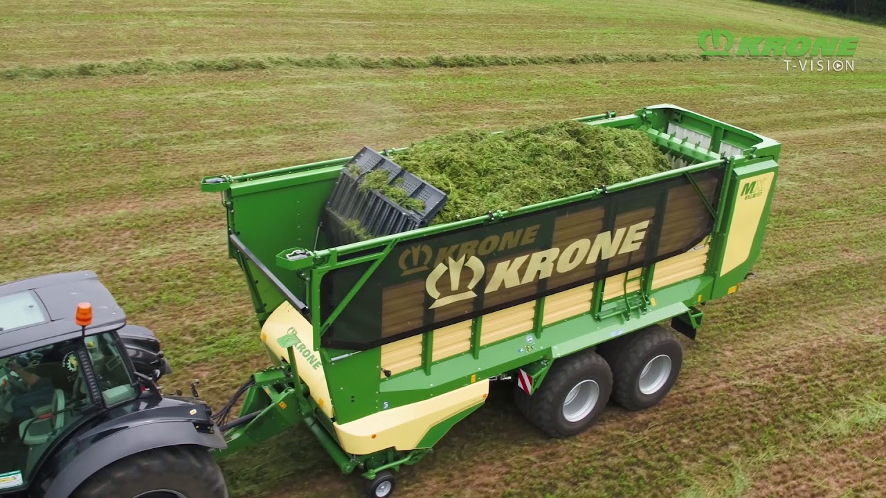 KRONE MX – Remorque autochargeuse-hacheuse polyvalente