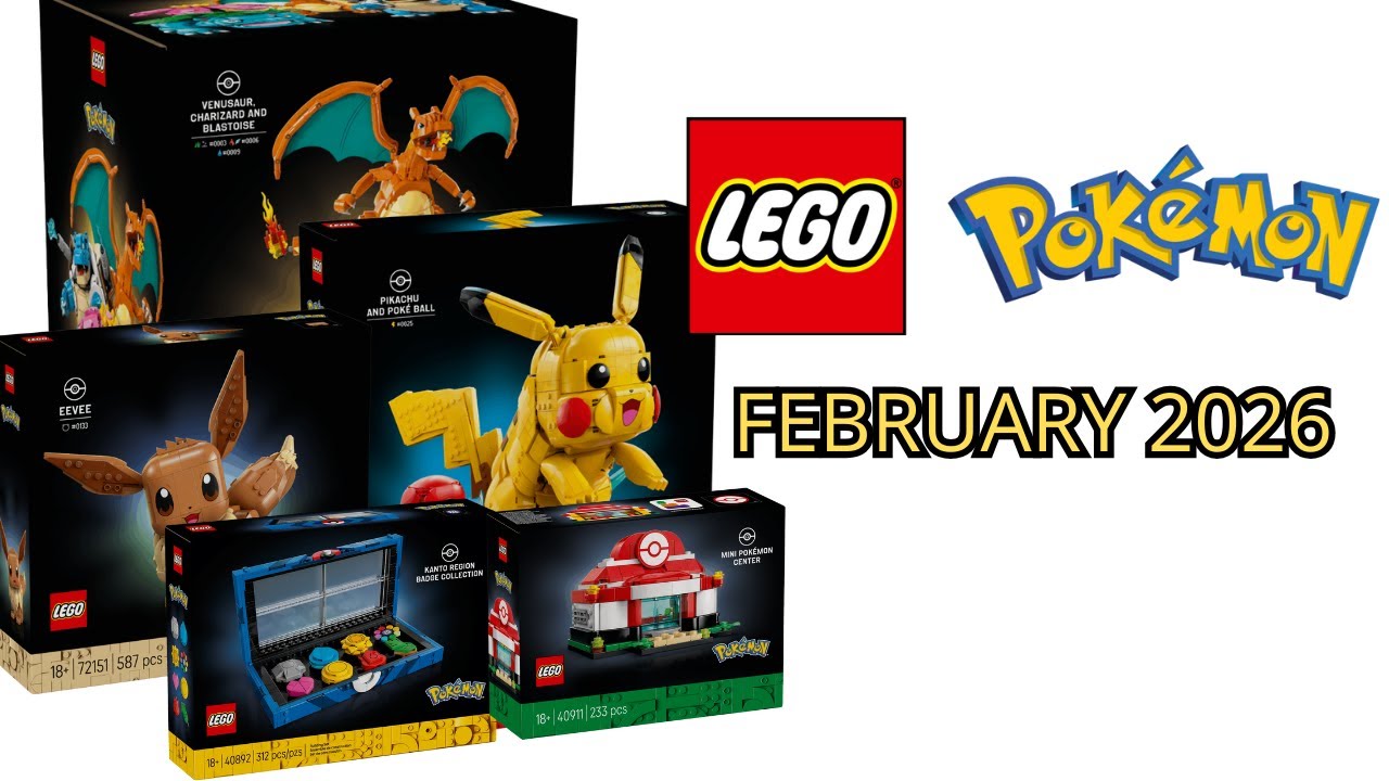 New LEGO Pokémon 2026 Sets Just Dropped!