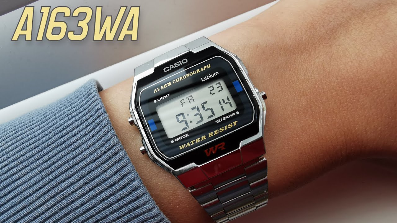 Casio A163WA — великолепная альтернатива A158WA.