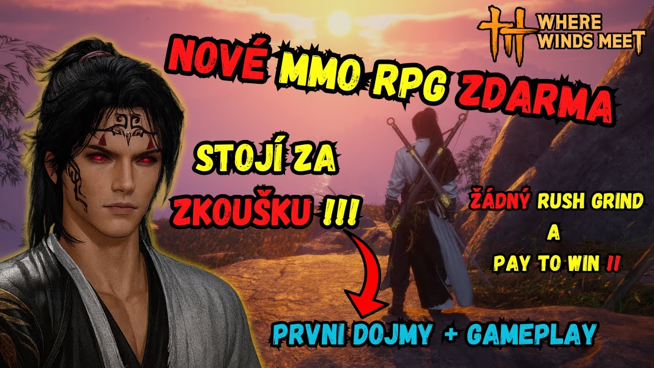 Představen&iacute; nov&eacute; free MMO RPG hry, prvn&iacute; dojmy + gameplay - Where Winds Meet