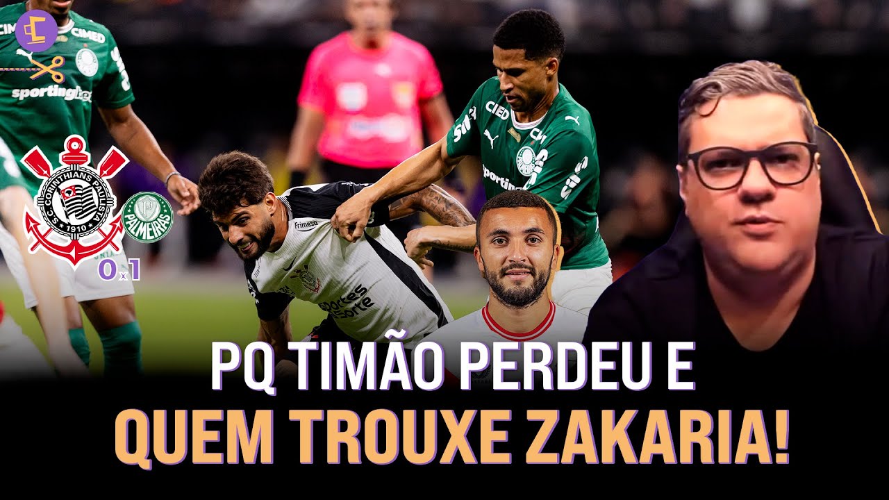 Saiba o motivo do Corinthians perder o clássico para o Palmeiras I Quem pediu o marroquino no Timão?