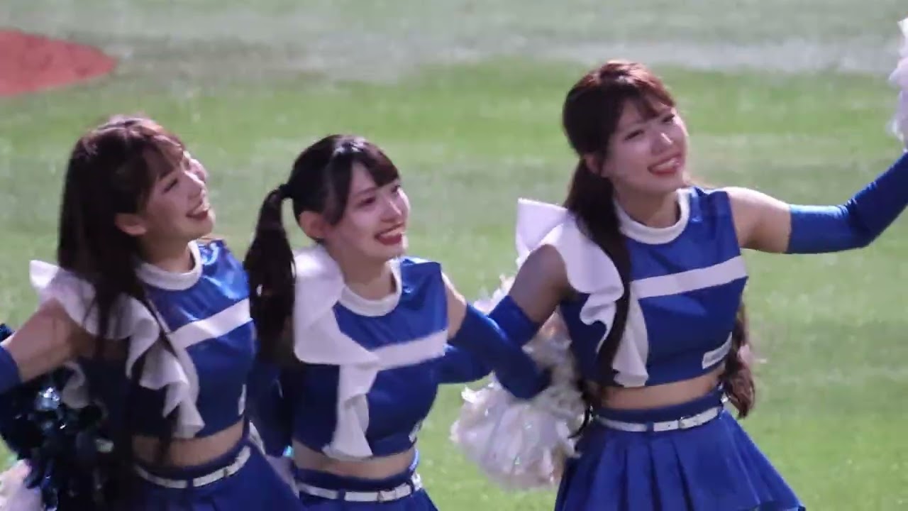 2025.7.30 エスコンフィールド北海道 勝利後のファイターズ賛歌 #ファイターズガール