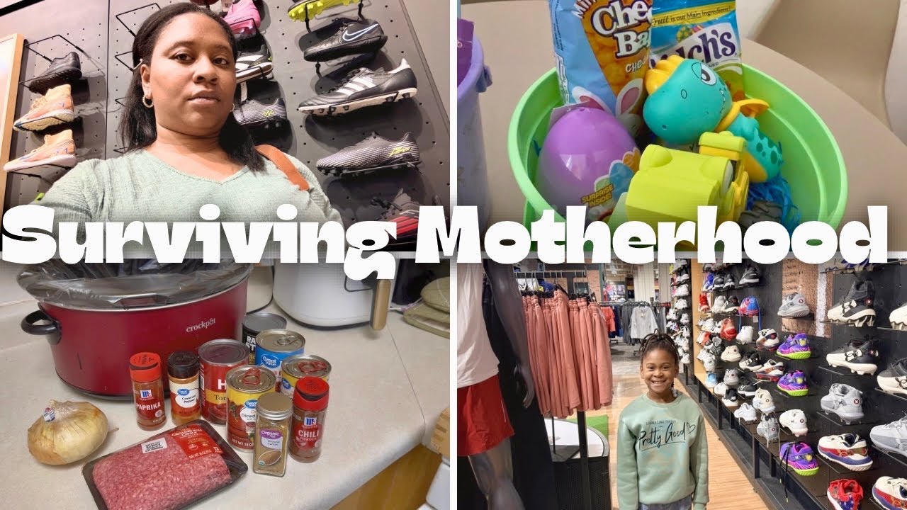 Vlog: Shop with me at Target for Spring Soccer, Budget Friendly Easter Baskets + Crockpot dinner.