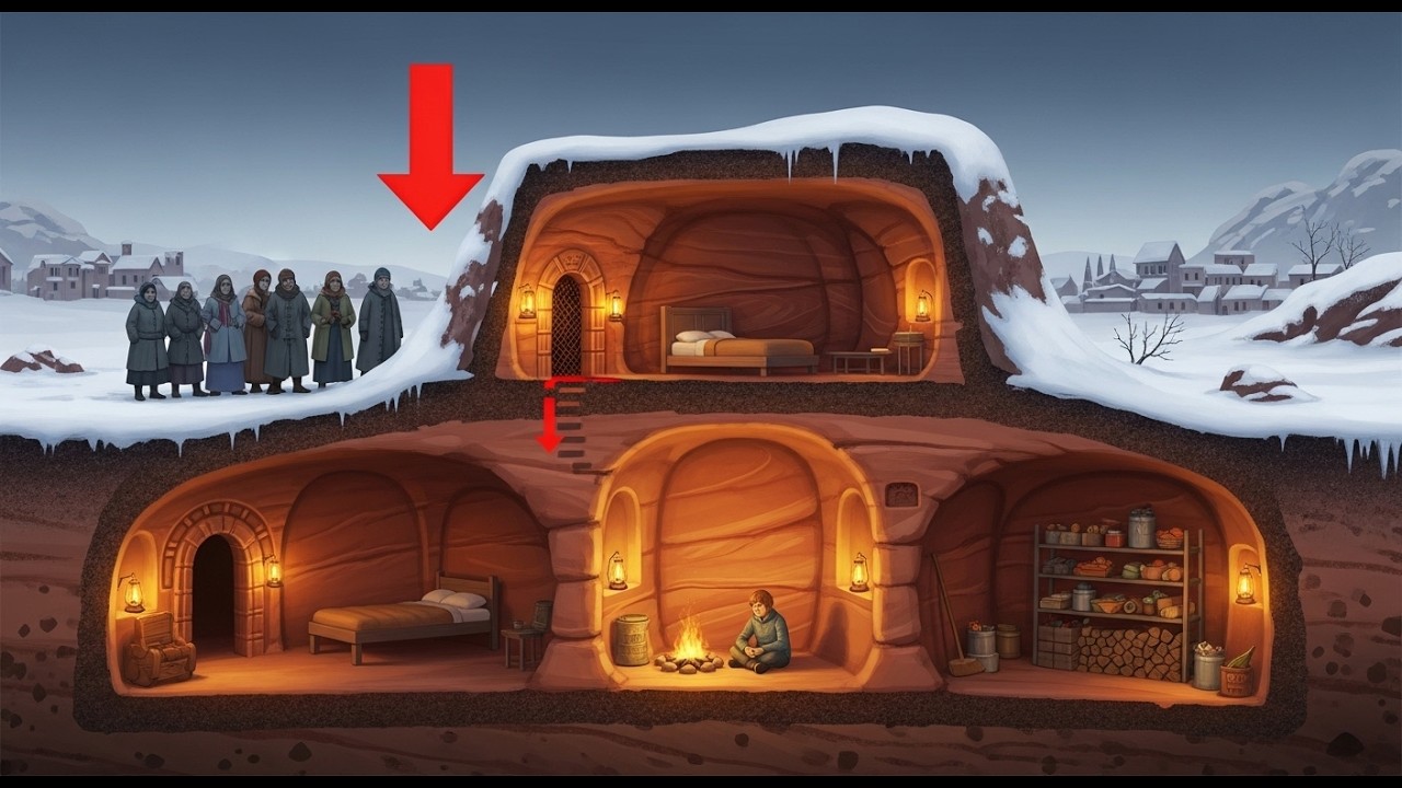 Orphan Spent 3 Years Carving Rooms Into Sandstone... The Town Spent One Winter Wishing They Had Too