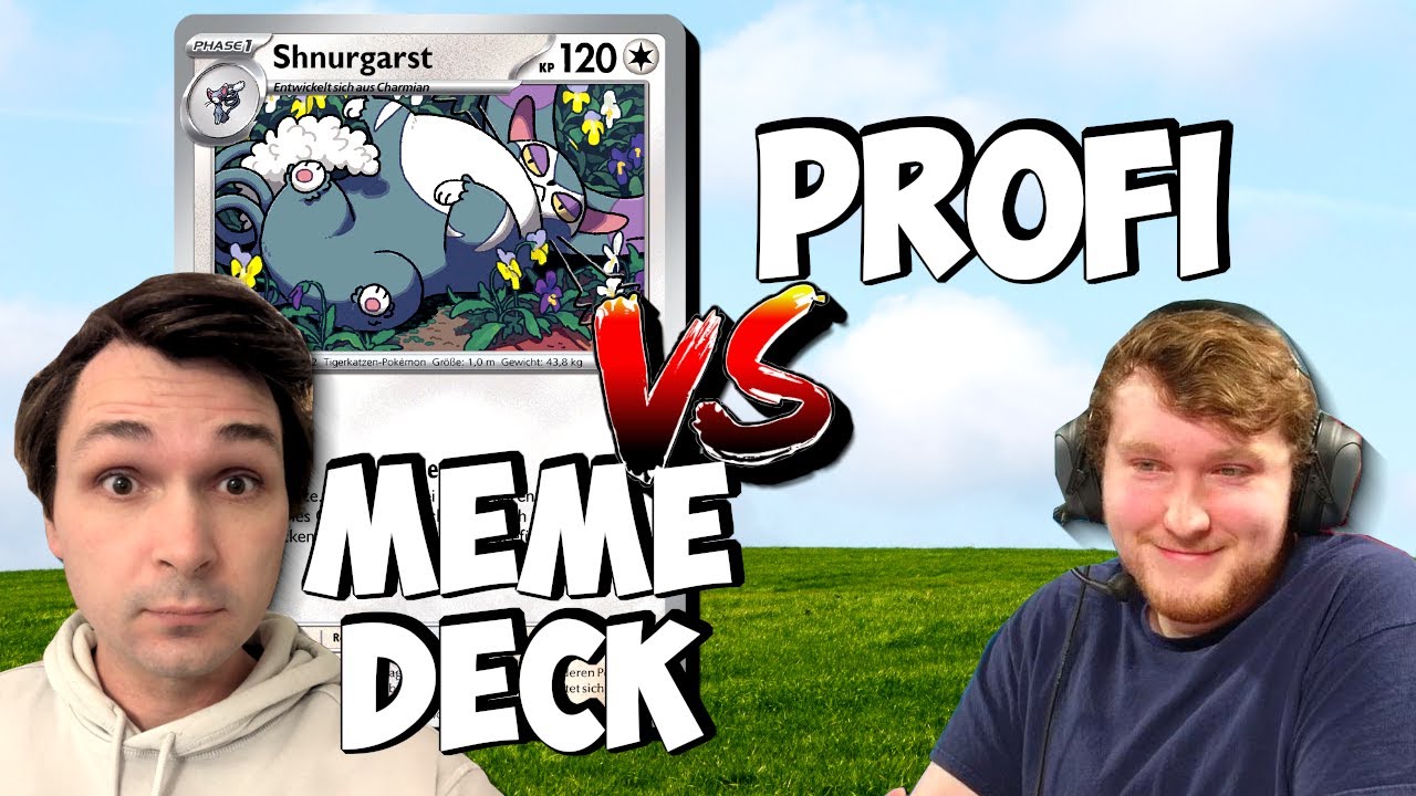 Ich werde mit meinem MEME Deck von einem (vllt) Profi ZERSTÖRT?! Shnurgarst Pokémon Deckliste