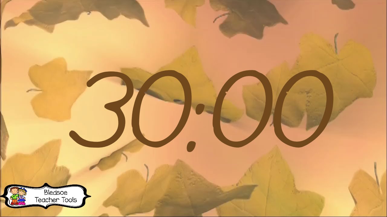30 Minute Fall Timer