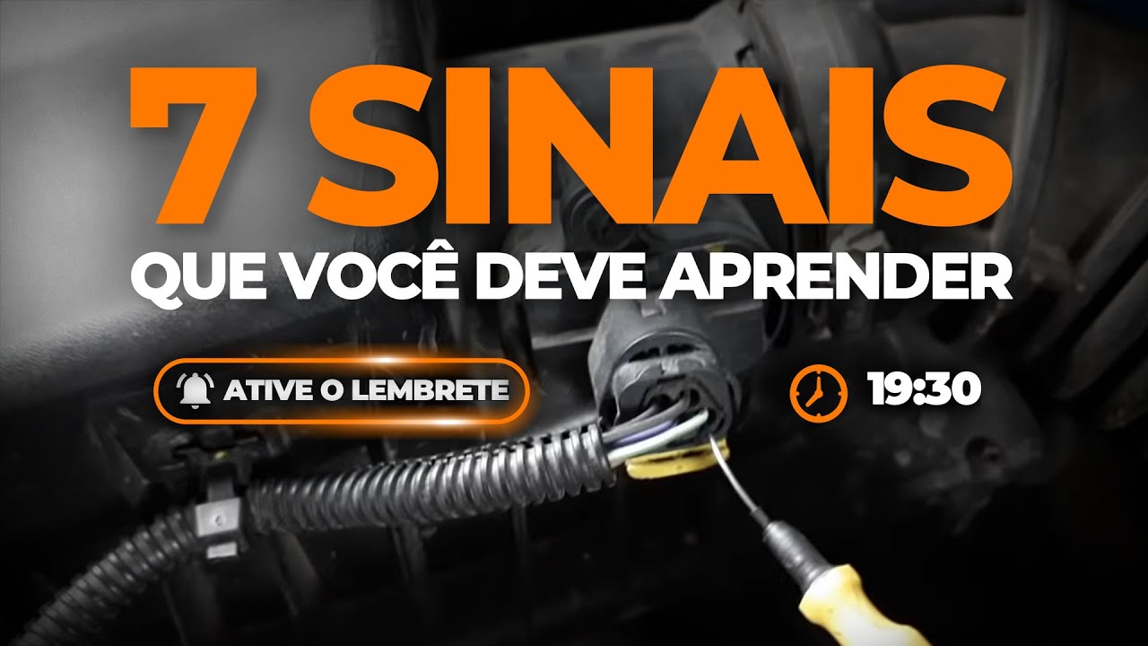 OS 7 SINAIS MAIS ANALISADOS COM OSCILOSCÓPIO NAS OFICINAS