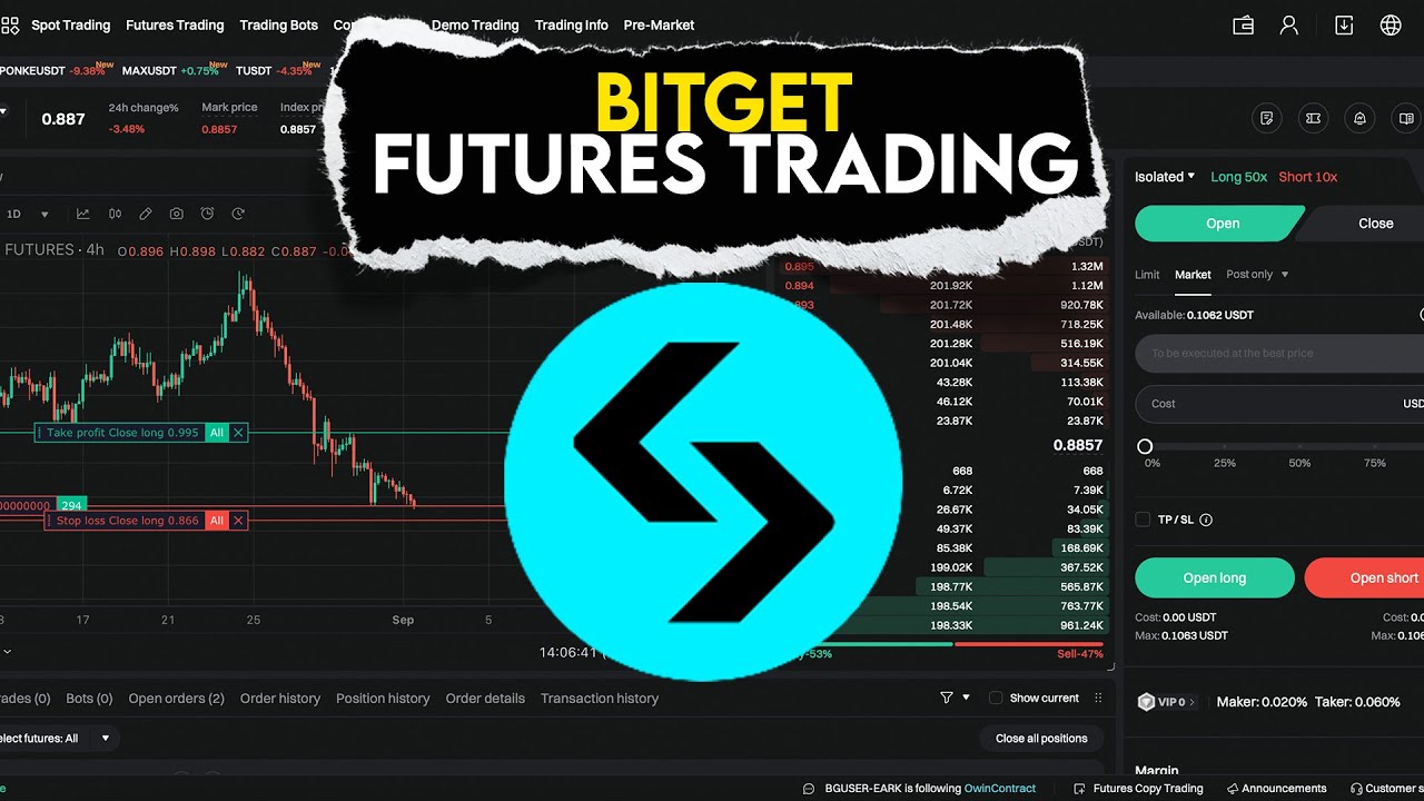 Учебное пособие по торговле фьючерсами Bitget для начинающих