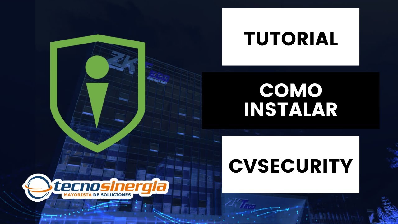 Tutorial ¿Cómo instalar de forma correcta CVSecurity de ZKTeco?