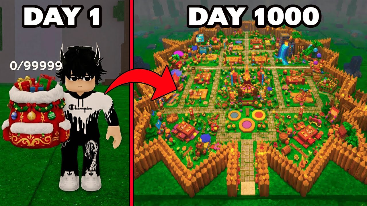 1000 days SOLO to build the best base in 99 nights in the forest