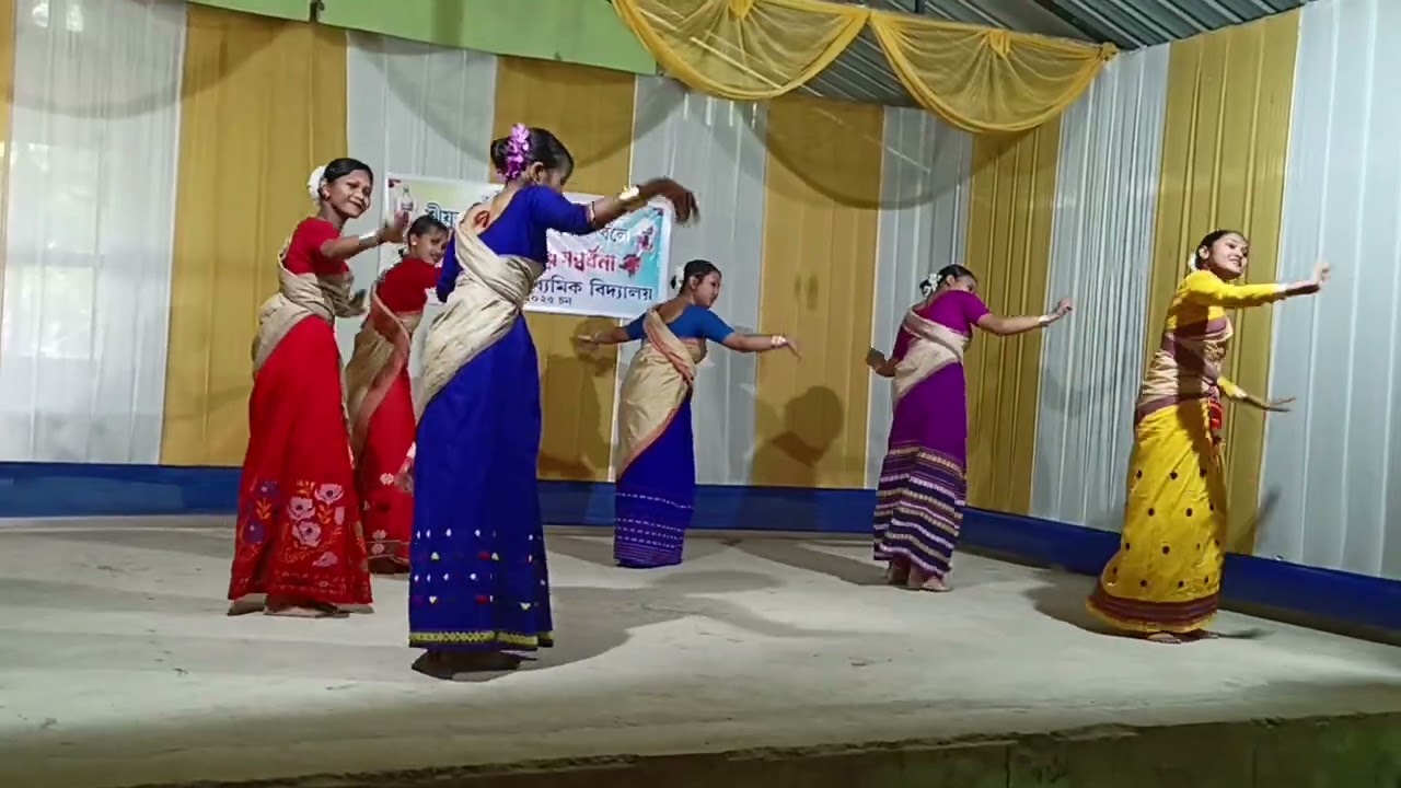 #assameseculture #creativedance #jarabarihighschool