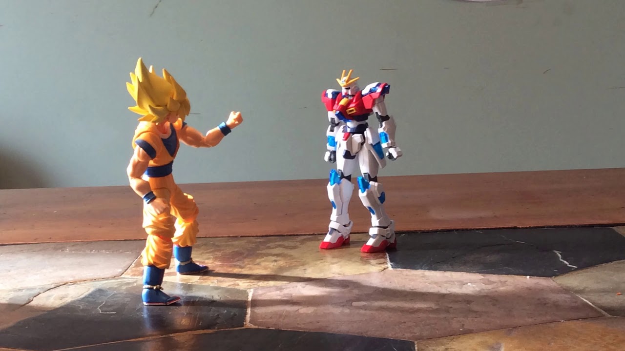 GOKU VS BURNING GUNDAM