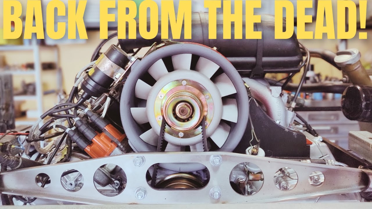 Test Running a Freshly Built Porsche 911 Aircooled Engine