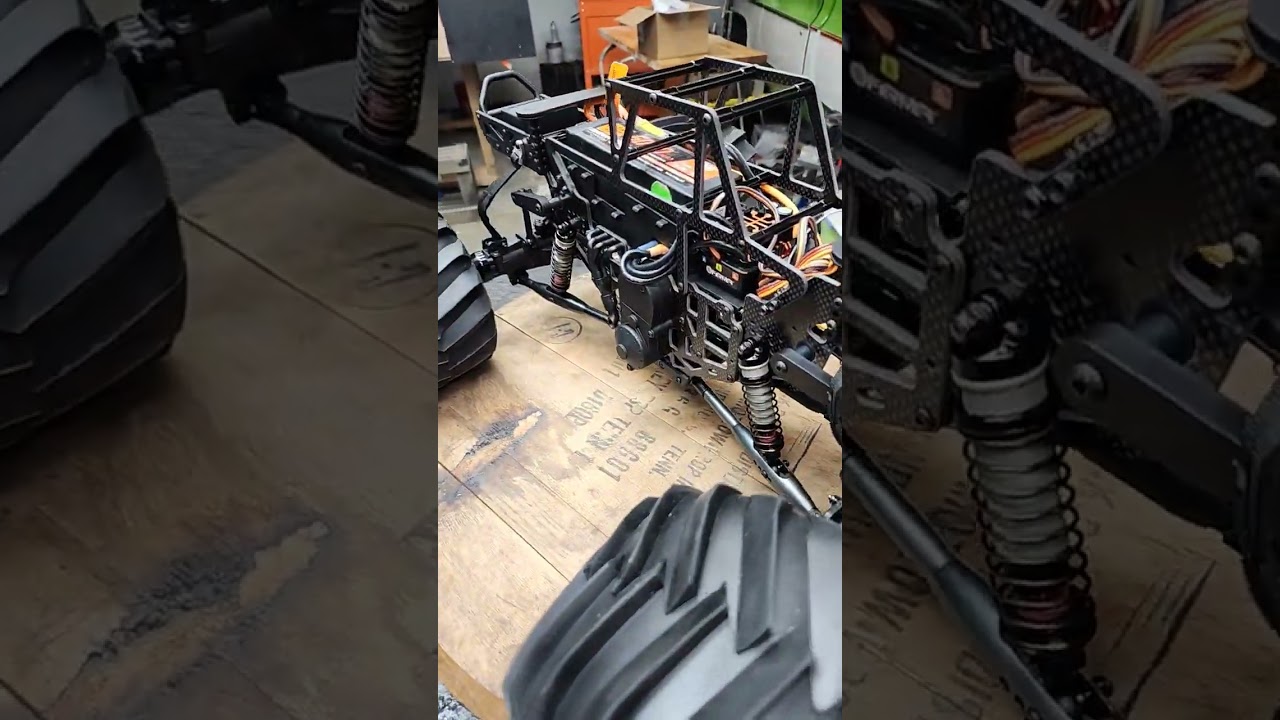 Losi TLR LMT kit how to mount limiting straps  #losi #rc #shortvideo #lmt #shorts
