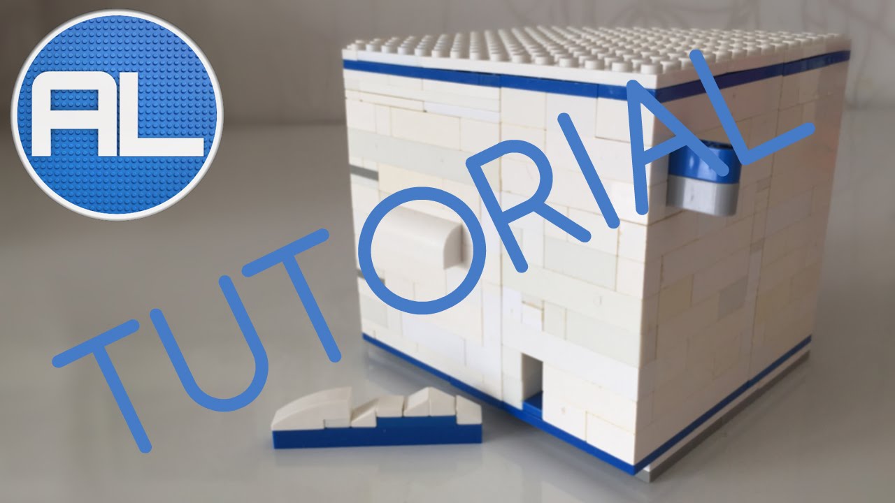 LEGO - Safe TUTORIAL with Key Pin Lock Mechanism