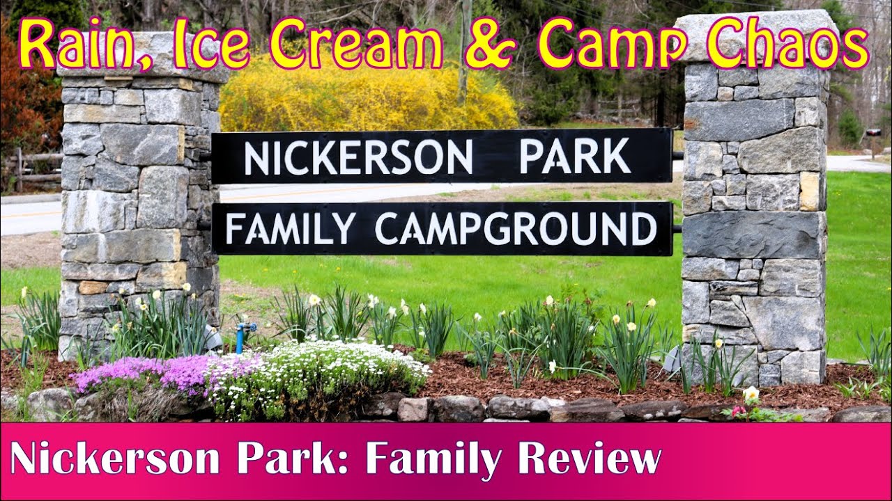 Rain, Ice Cream & Forgotten Gear! | Nickerson Park Family Campground Review (May 2025)