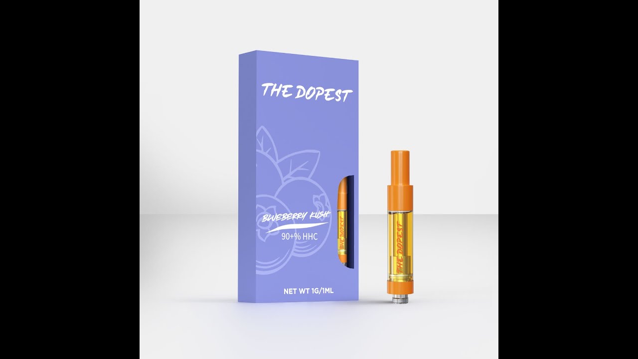 The Dopest Flavors: BLUEBERRY KUSH CARTRIDGE