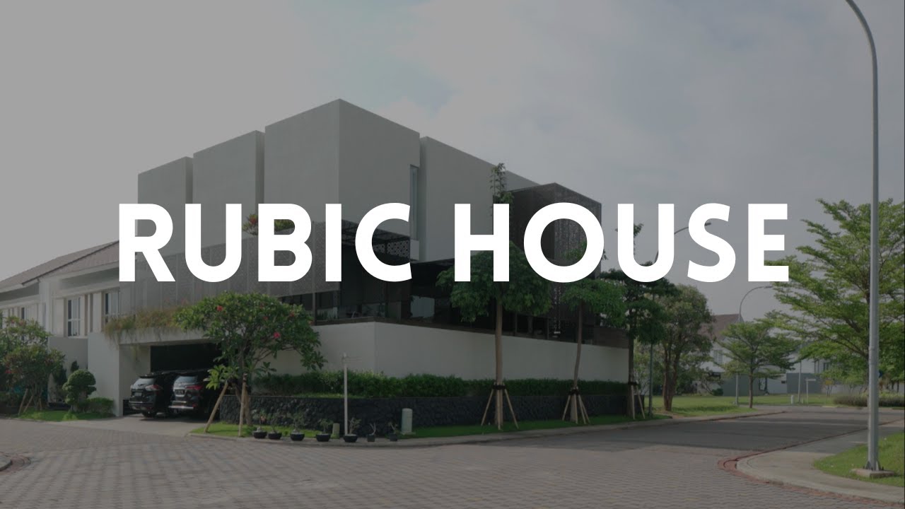 RUMAH YANG BENTUKNYA KAYAK RUBIK | RUBIC HOUSE