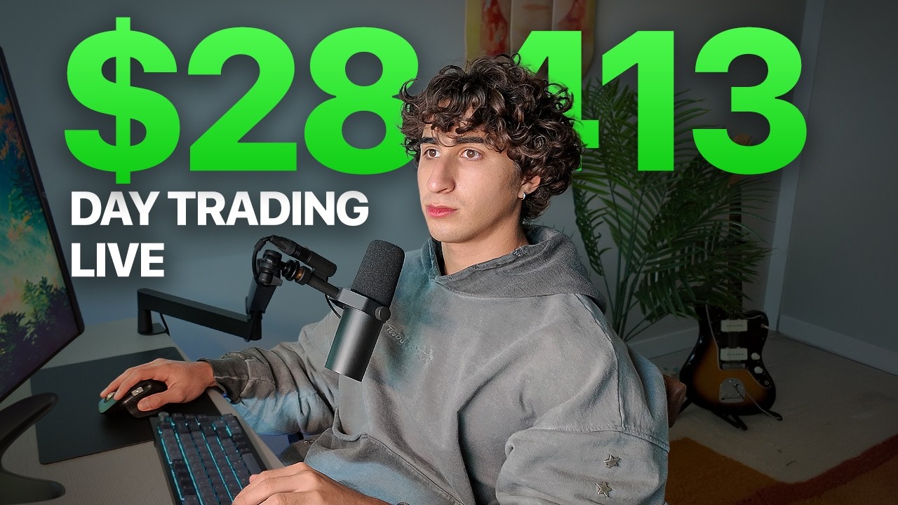 How I Made $28,413 Day Trading In 3 MINUTES