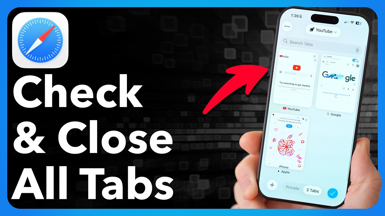 How To Check And Close Tabs On iPhone