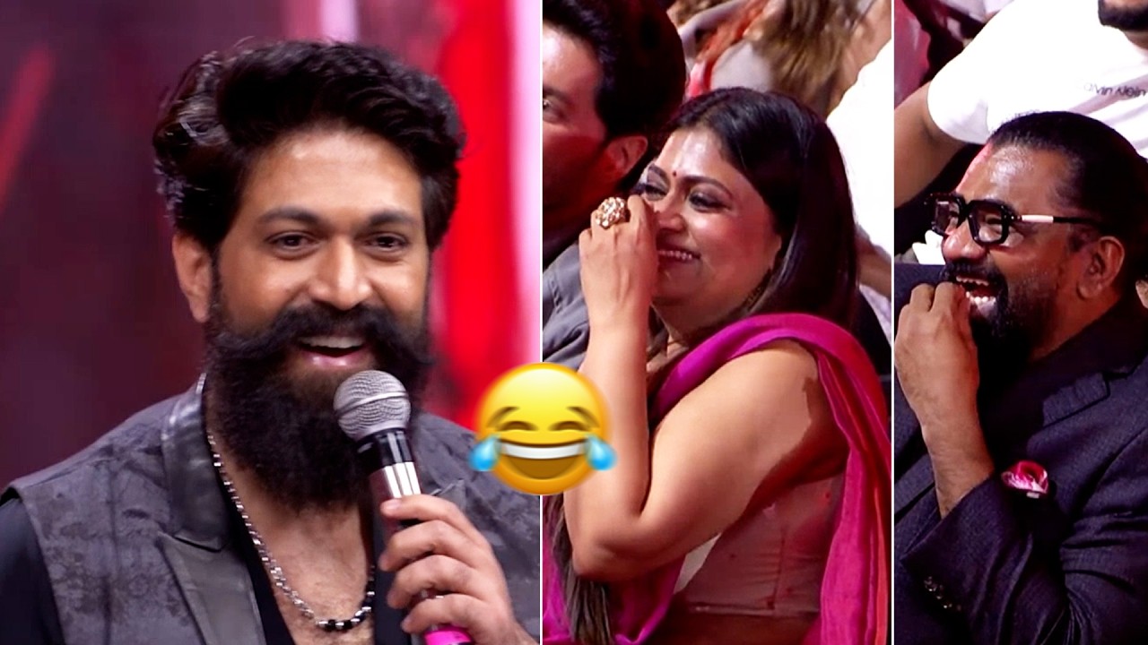 Rocking Star Yash Superb Speech 🔥 | Geetu Mohandas & Venkat K. Narayana Hilarious Reactions | TOXIC