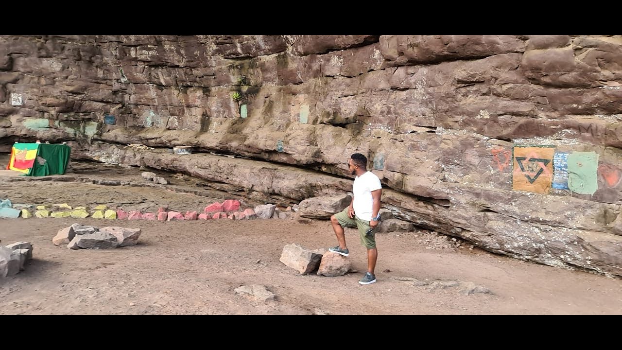 Rastafarian Living in Caves in Mzinyathi// Durban