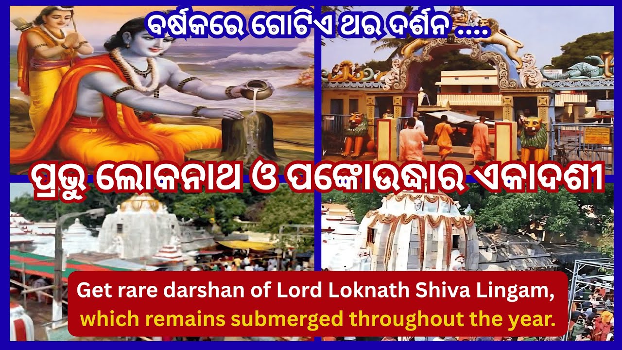 Pankouddhar Ekadashi Puri 🙏 | Loknath Shiva Darshan 🔱| ଲୋକନାଥ ଦର୍ଶନ | #viral #trending #puri