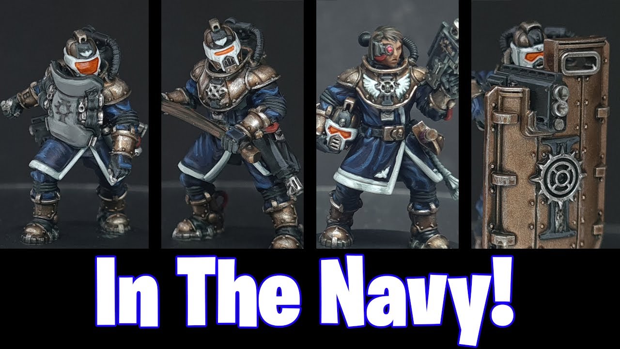 How to Paint Imperial Navy Breachers