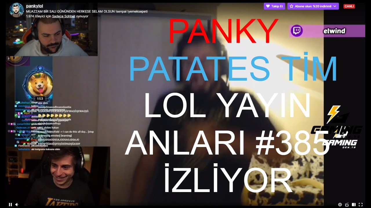 PANKY PATATES TİM #385 İZLİYOR