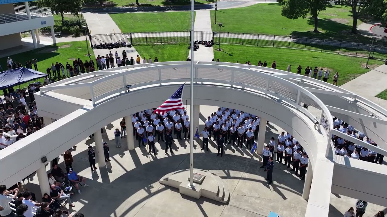 9 /11 Ceremony 2025, West High AFJROTC, CA-20161