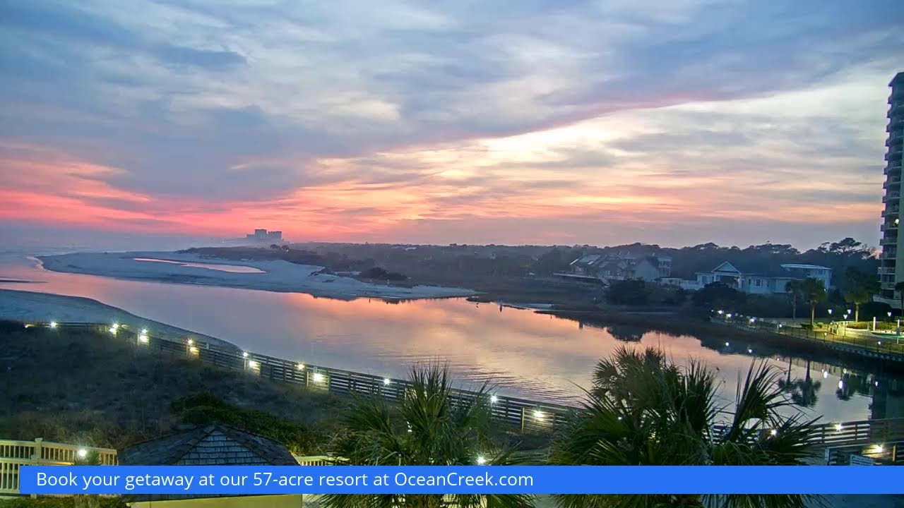 Ocean Creek Resort Myrtle Beach Sunset 03/01/2026