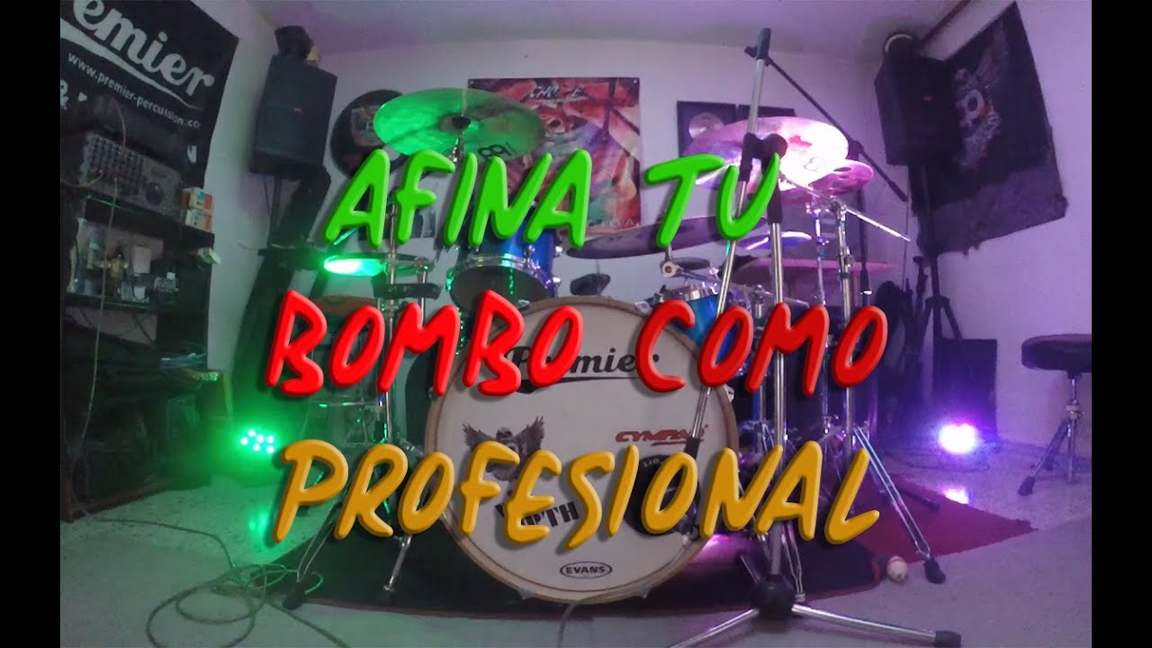 AFINA TU BOMBO COMO PROFESIONAL (Audio corregido)