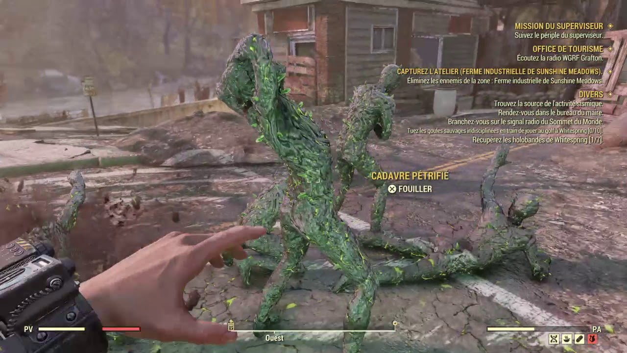 Fallout 76 armure t51b plus revêtement nuka cola