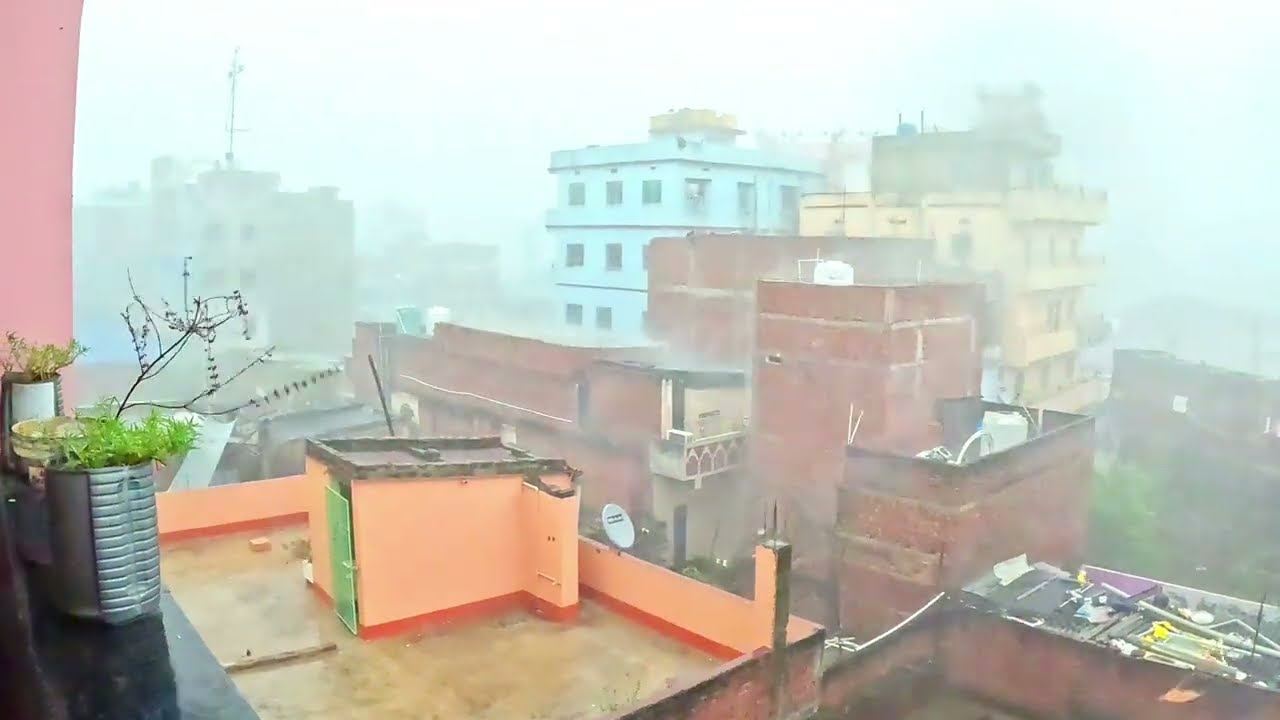 😲 Unbelievable Thunderstorm And Lightning ⛈ In Bihar! LIVE FOOTAGE of Stunning Lightning Strikes ⚡️