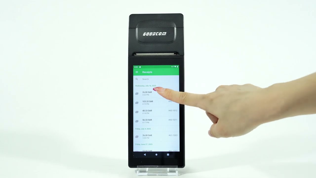 Goodcom GT81H + Loyverse | Smart Handheld POS for Shops & Caf&eacute;s  #Loyverse #handheldpos