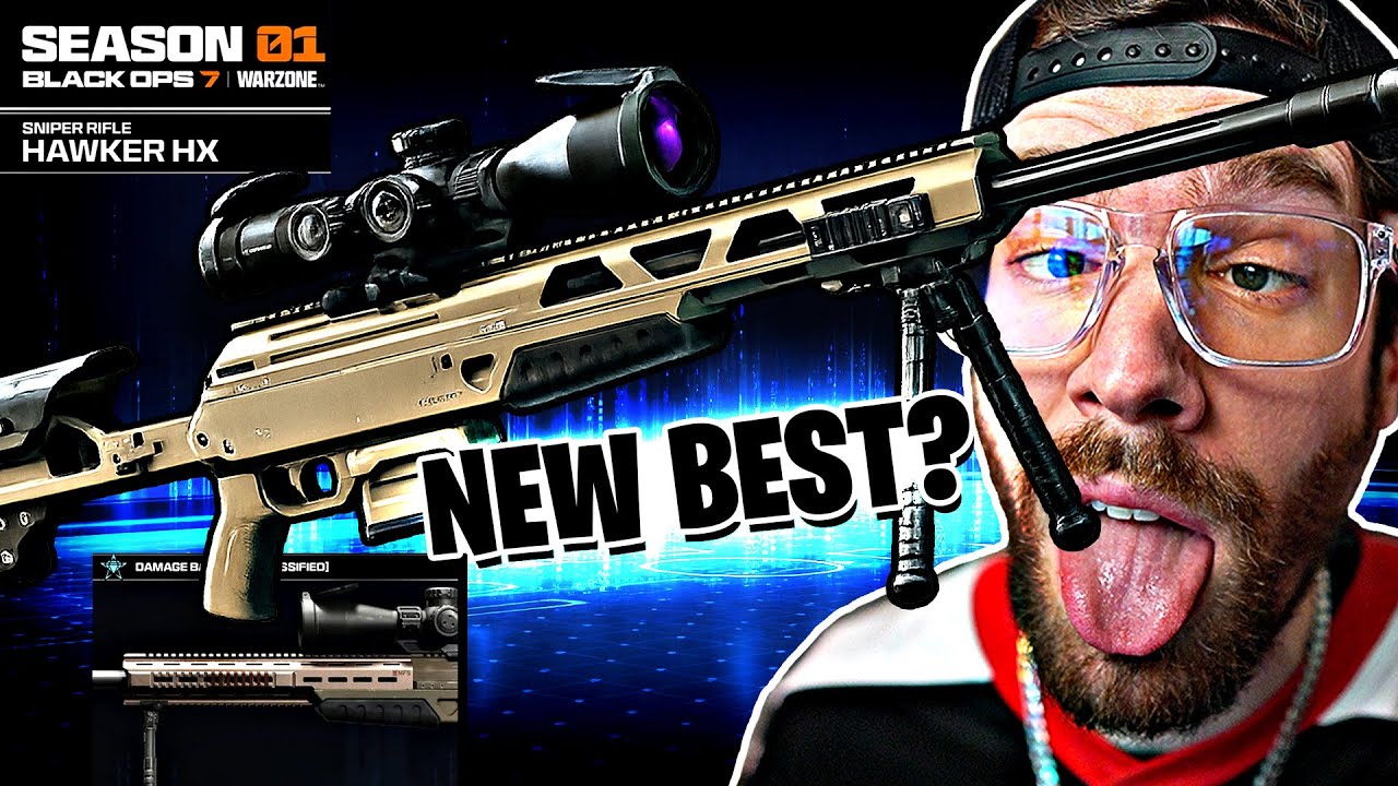 🔓 Unlocking the NEW Hawker HX Sniper Rifle in Black Ops 7 Warzone! 🔴 LIVE