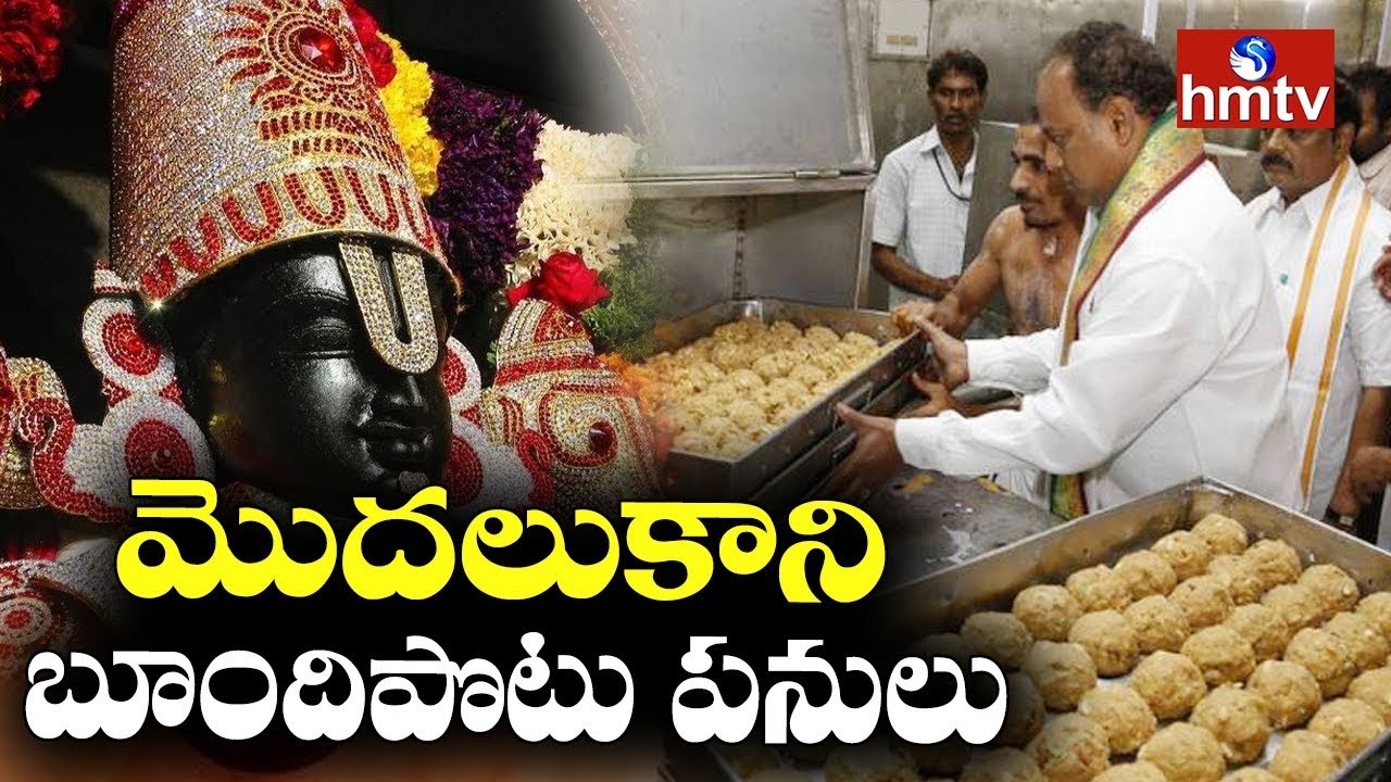 TTD Officers Negligence on New Boondi Potu Construction | Tirumala | hmtv